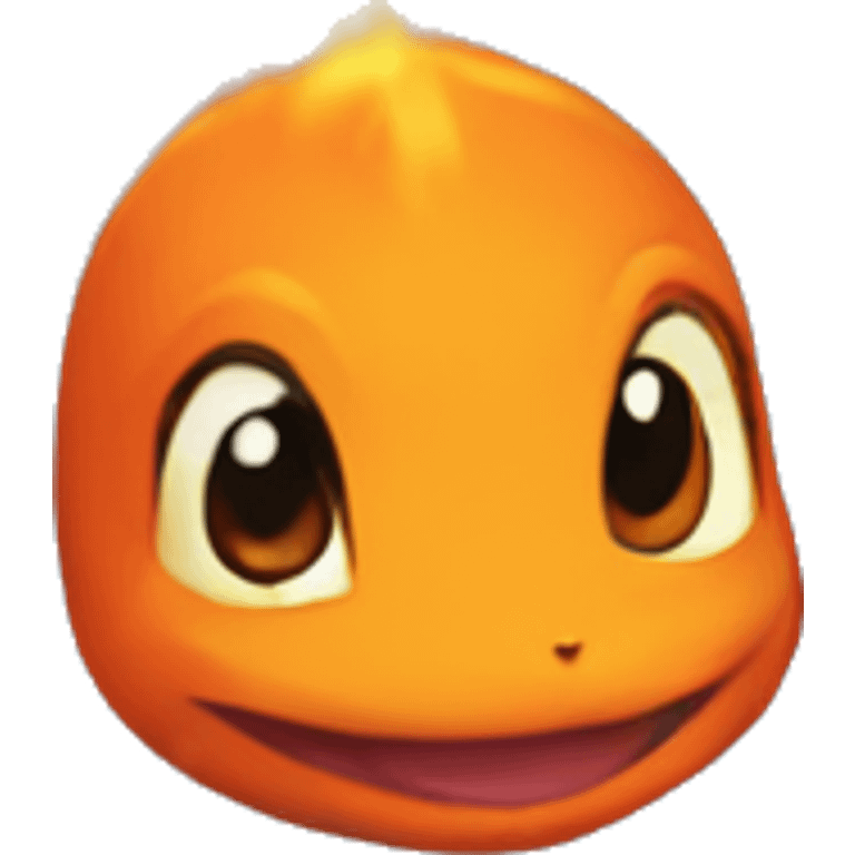 Charmander with a flame on its tail-tip emoji