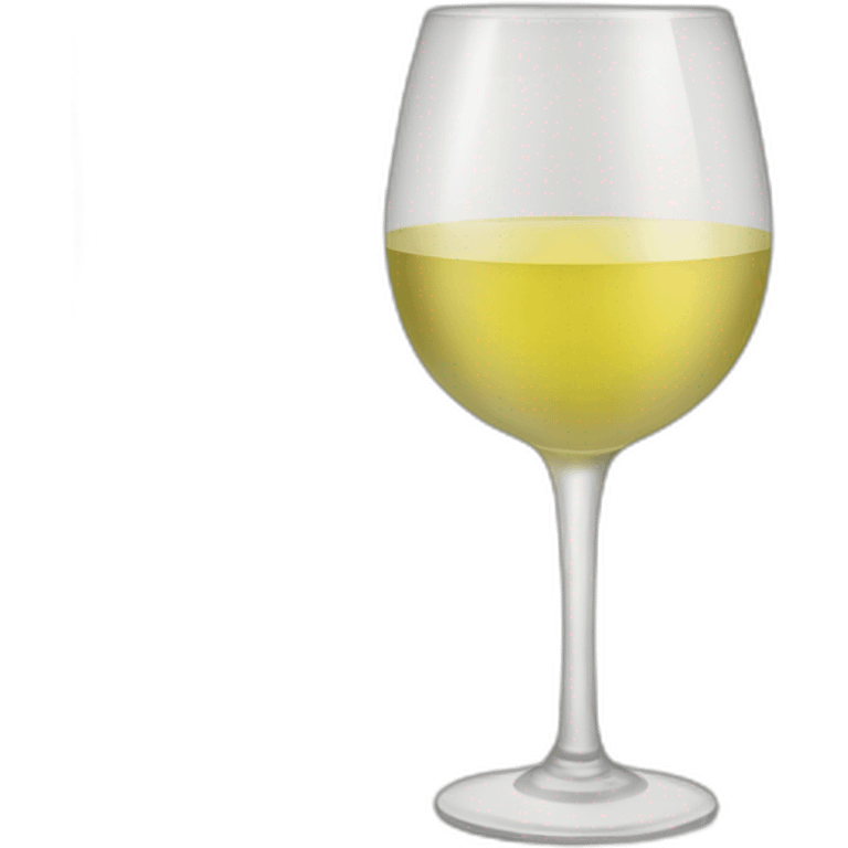 white wine emoji