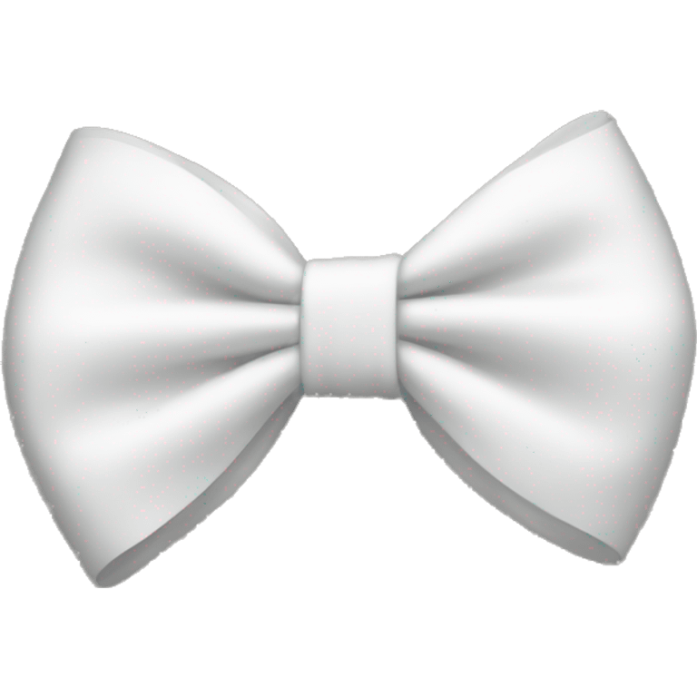 White bow  emoji