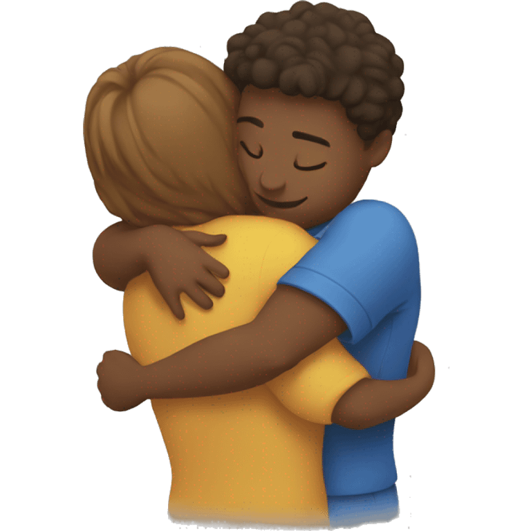 Hugging tightly emoji