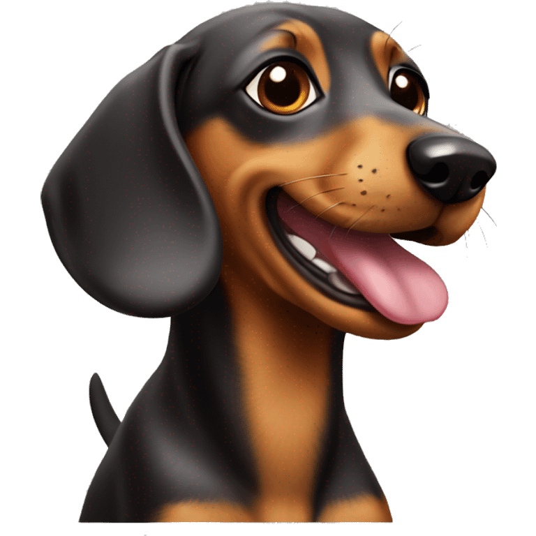 daschund dog seal emoji