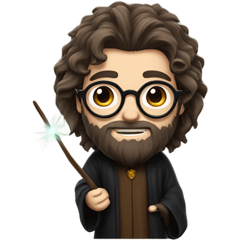 hairy harry potter emoji