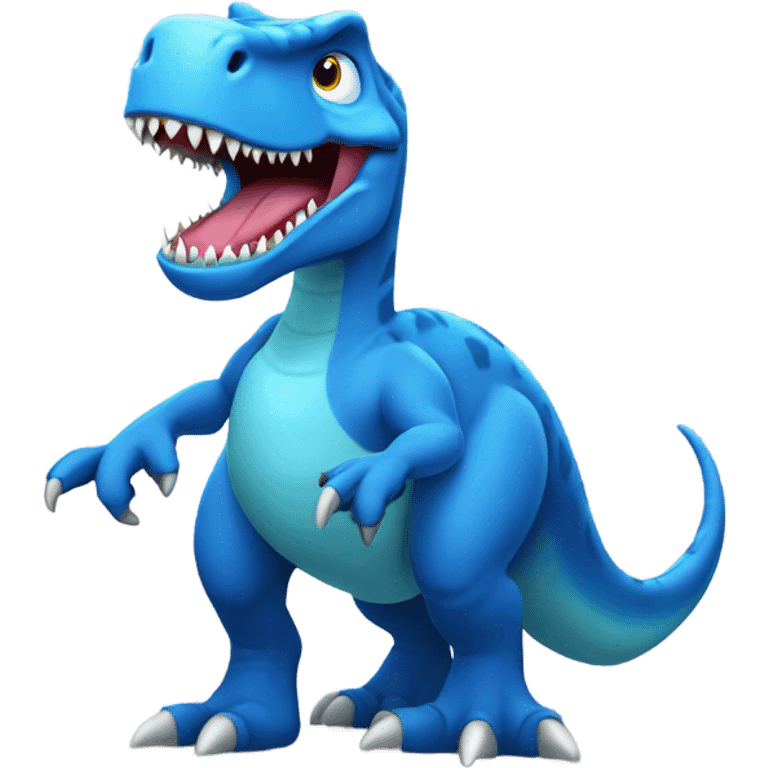 blue dinosaur emoji