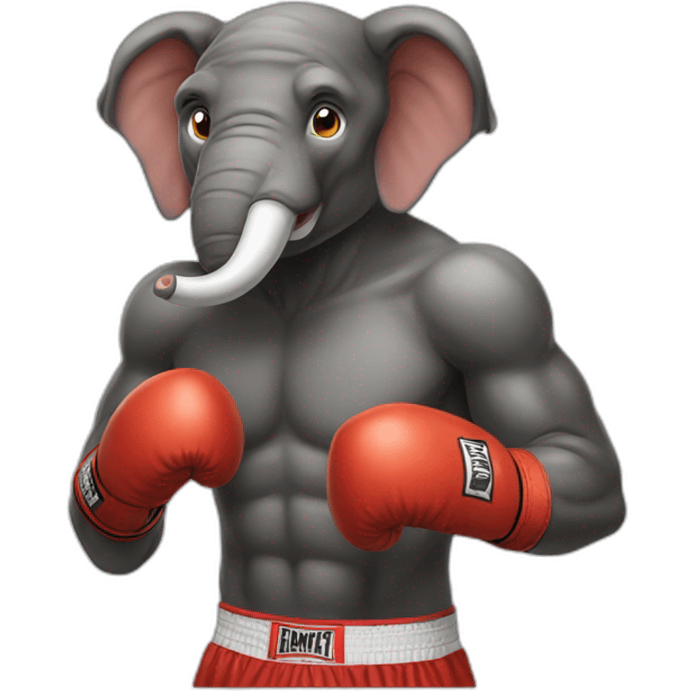 Elephant Boxer emoji