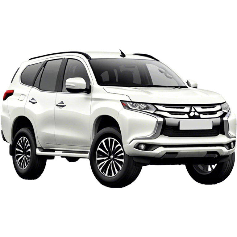 Mitsubishi Pajero sport - Mitsubishi (Model Year: 2021) (Iconic colour: White) emoji