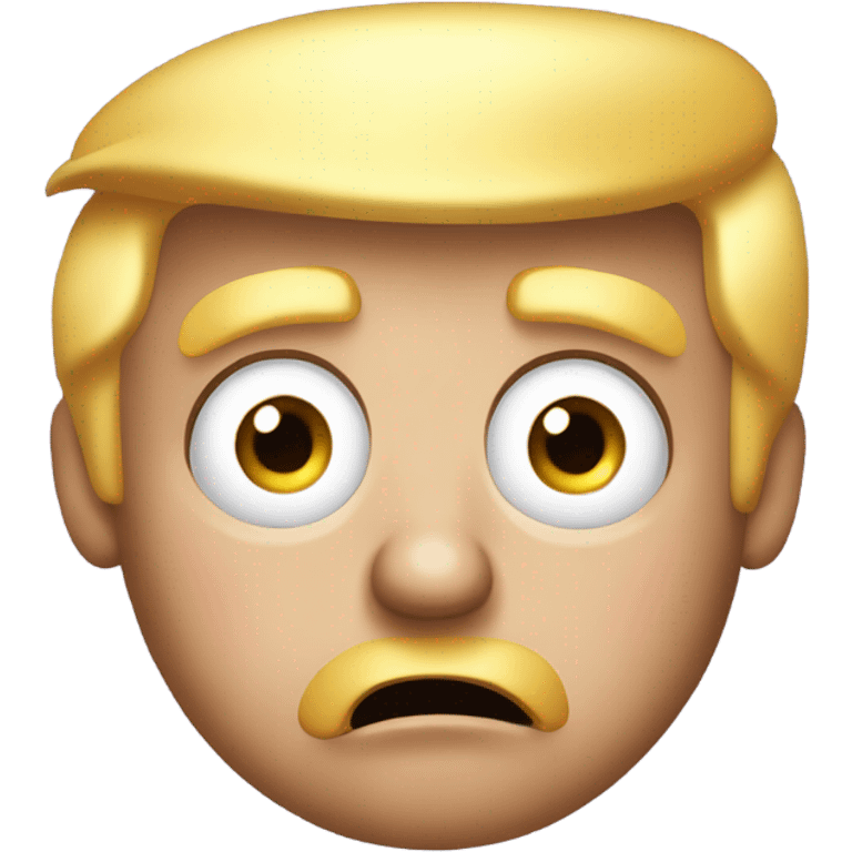 Shocked Trump emoji