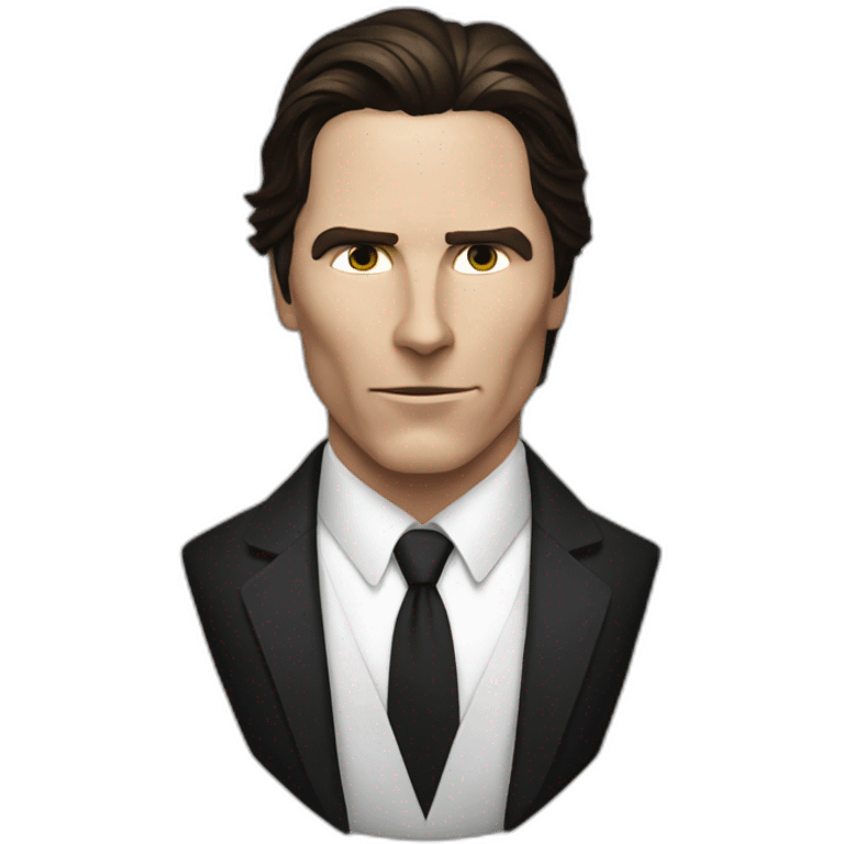 Christian Bale American Psycho emoji