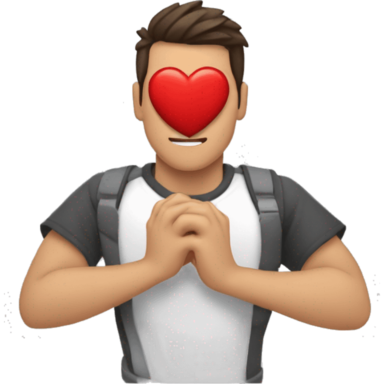 Manos haciendo un corazón  emoji