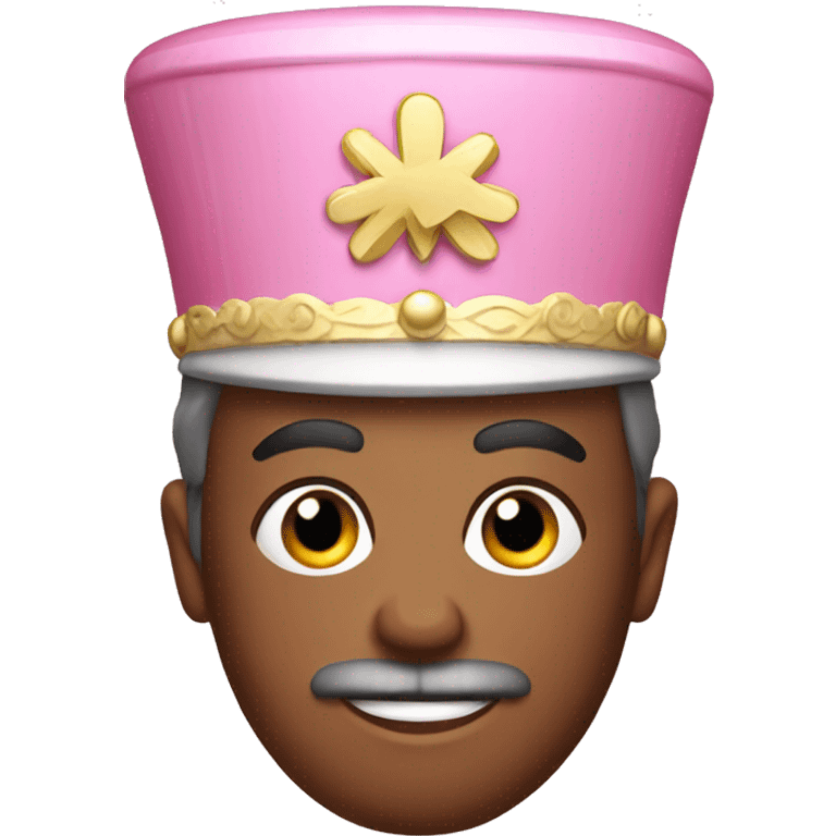 Pink nutcracker  emoji