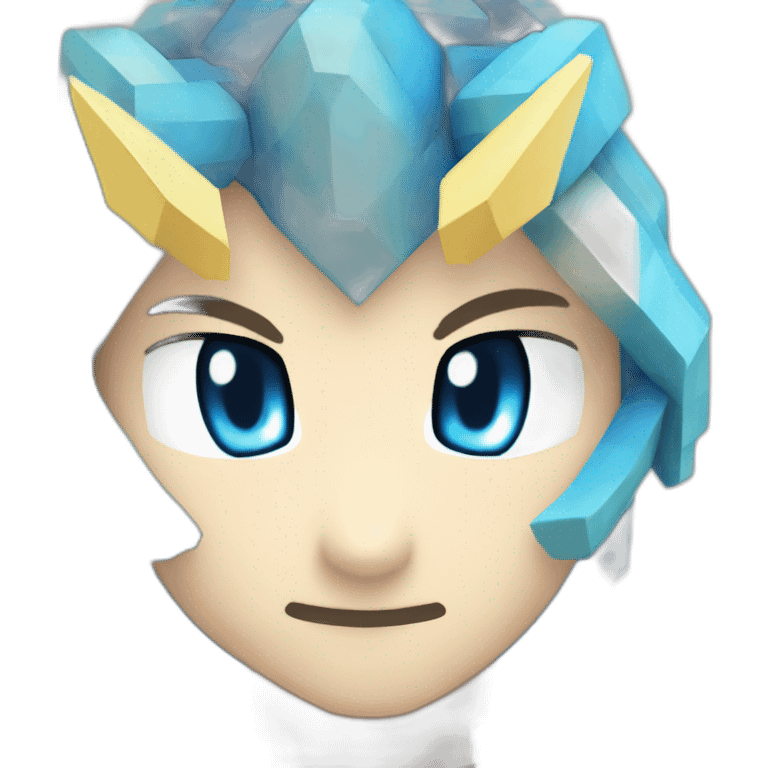 Pixelmon Minecraft Articuno Head Skin emoji