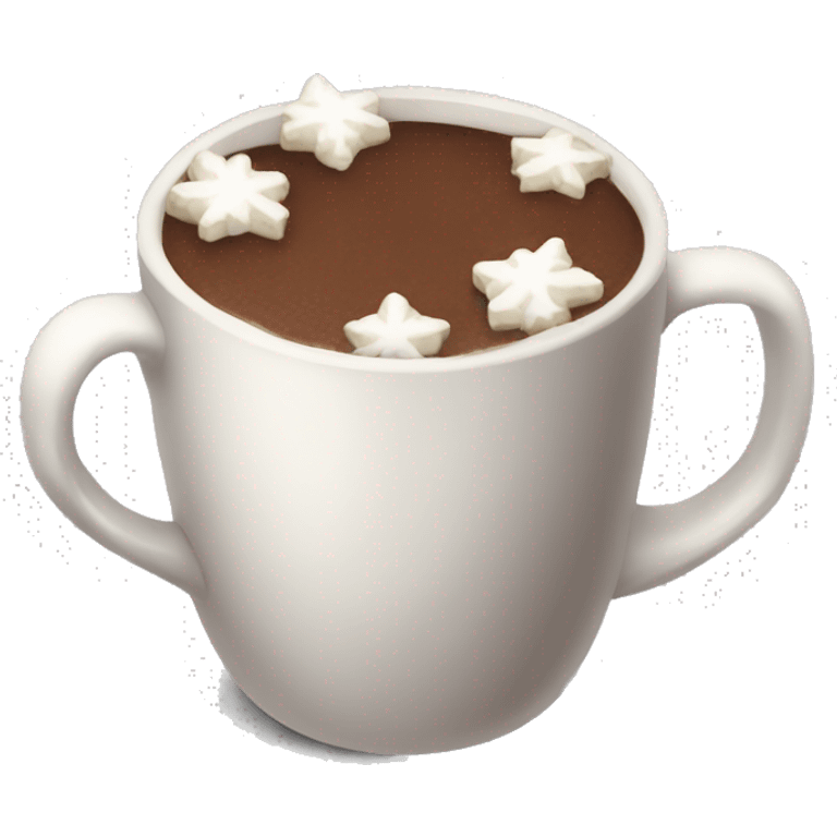 christmas hot choco emoji