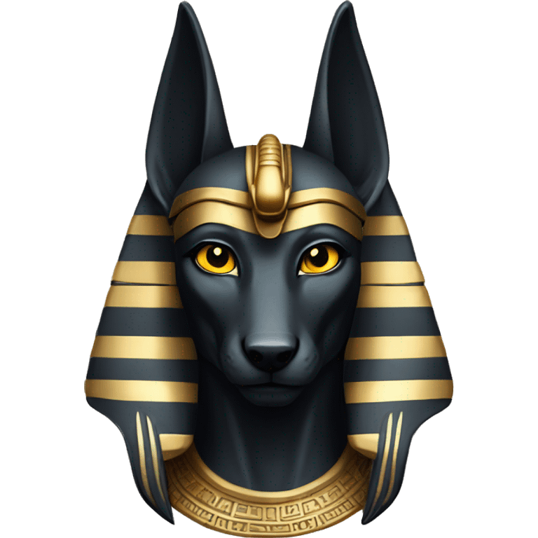 Anubis egyptian god emoji