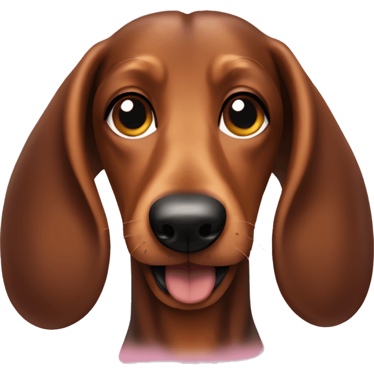 daschund with a beard emoji