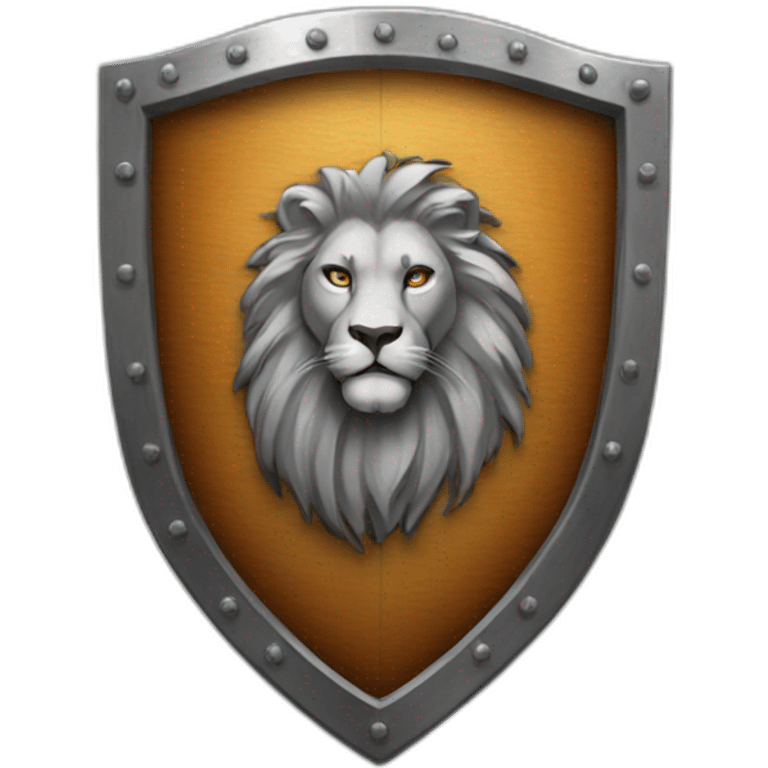 shield with lion logo emoji