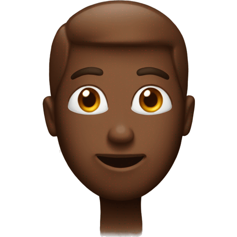 Faz um ovo de chocolate emoji