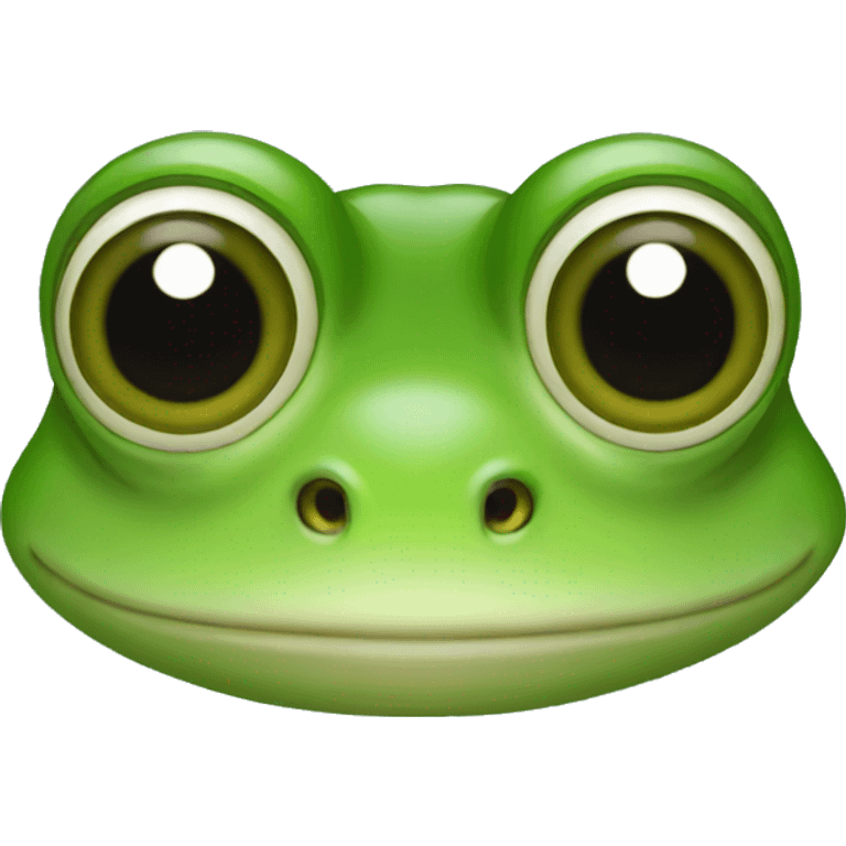 frog eyes emoji