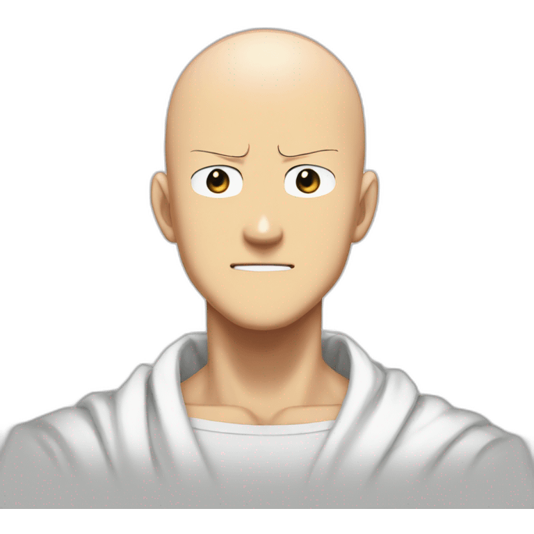 Saitama in one punch man emoji