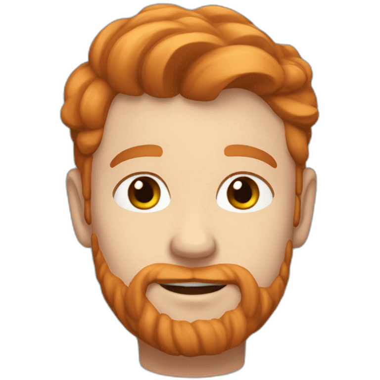 tom crossman with ginger hair emoji