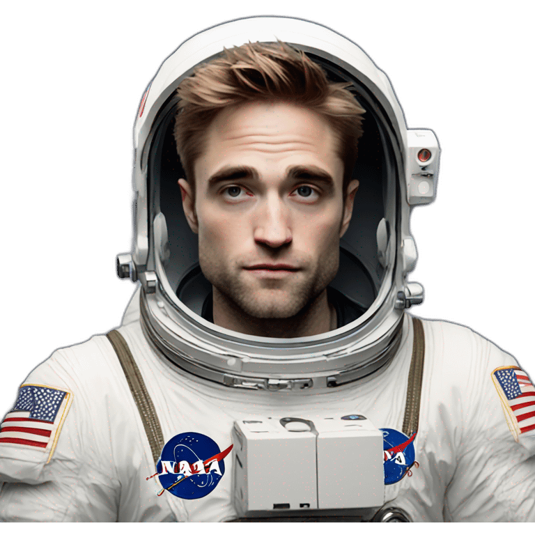 robert pattinson astronaut emoji