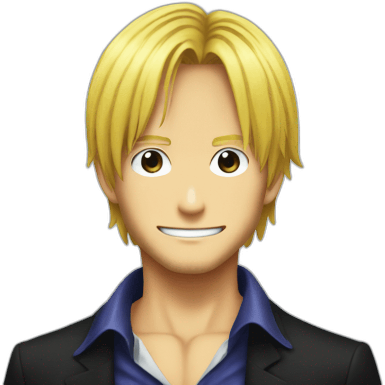 sanji from one piece emoji