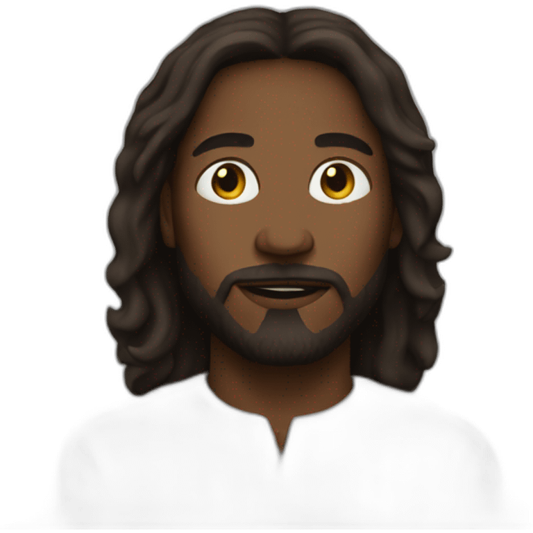 Black Jesus Take thevwheel emoji