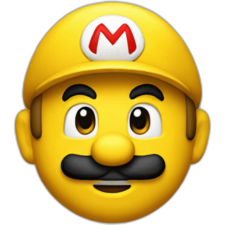 yellow mario emoji