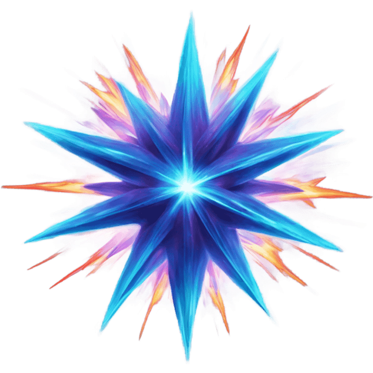 astral projection explosive star contained inside a ball emoji