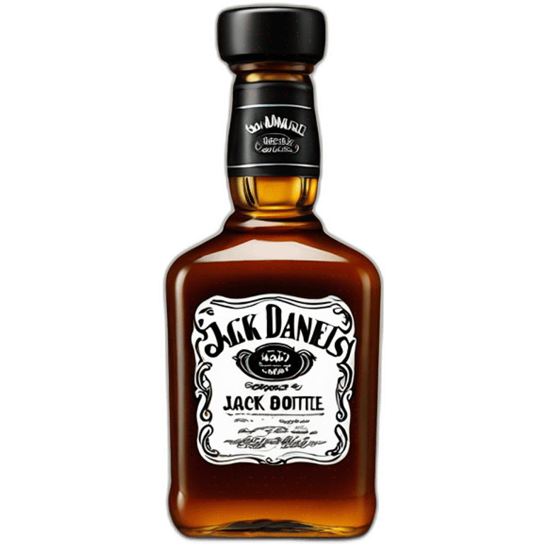 a jack daniels baby bottle emoji