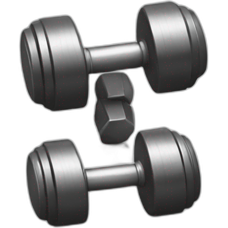  dumbbells emoji