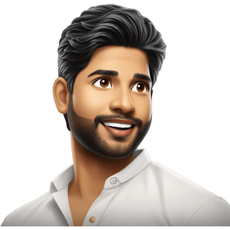 Tollywood actor allu arjun emoji