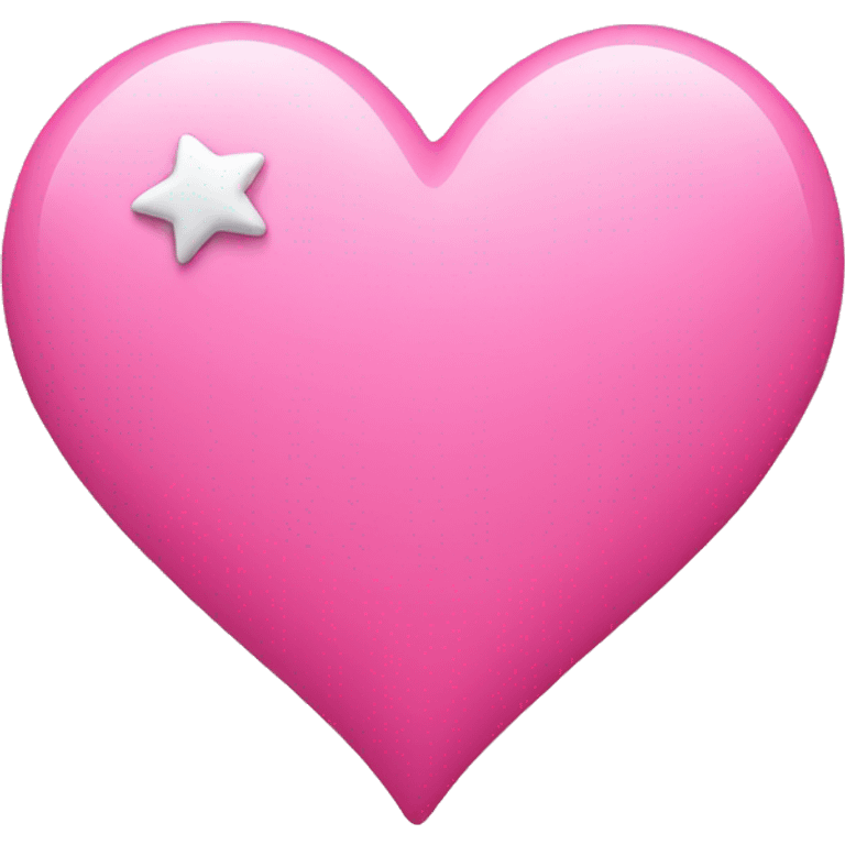 pink heart and star emoji