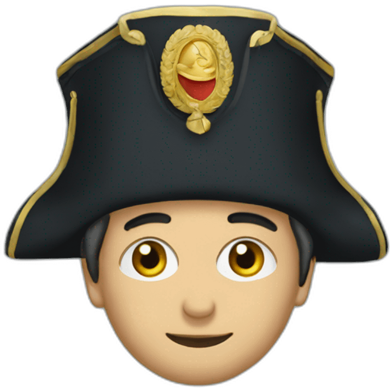 Zemmour with napoleon hat emoji