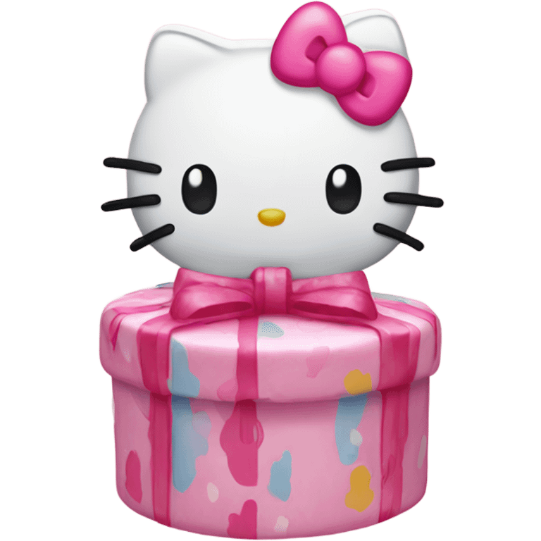 Hello kitty birthday  emoji