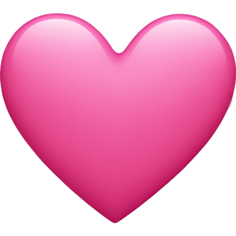 Pink heart, emoji