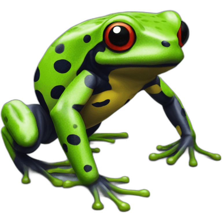 Poison frog shinobi emoji