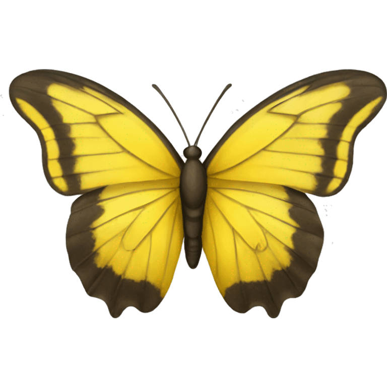 yellow butterfly emoji