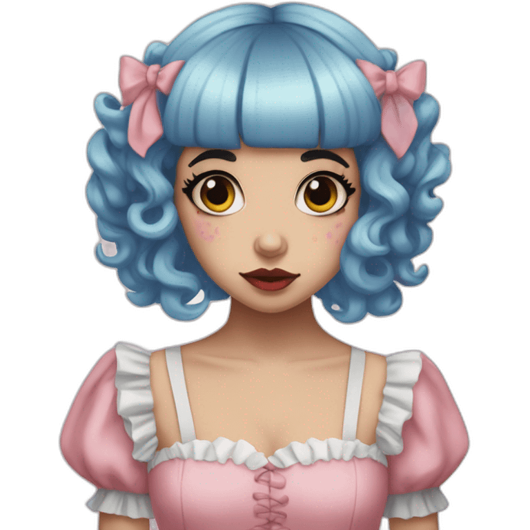 Melanie Martinez in nymph form emoji