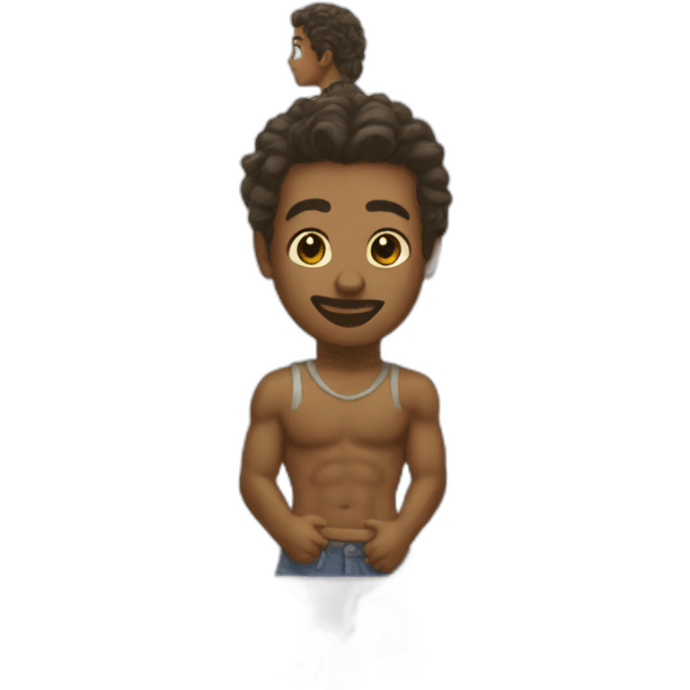 Andre Tate Back side emoji