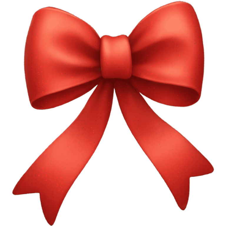 Red bow emoji