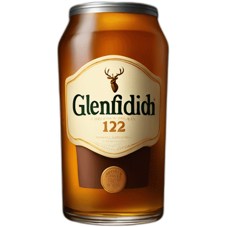 Glenfiddich 12 whiskey  emoji