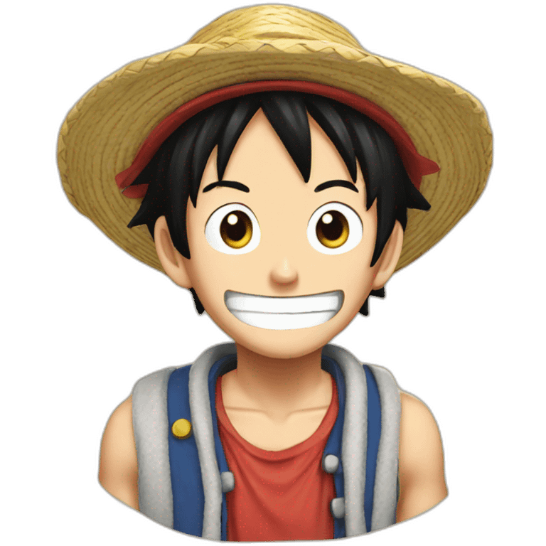 Luffy emoji