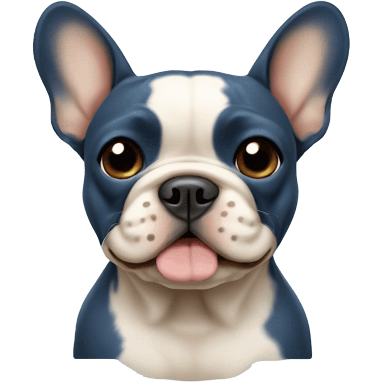 French bulldog blue and tan emoji