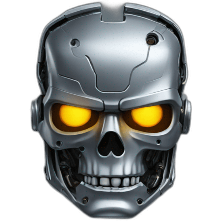 Terminator head emoji