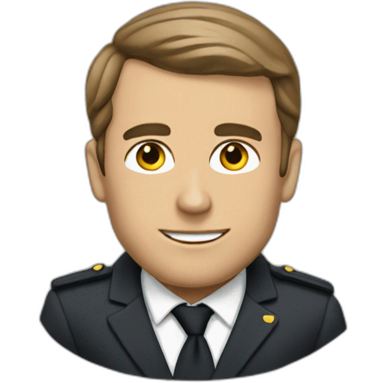 macron at school emoji