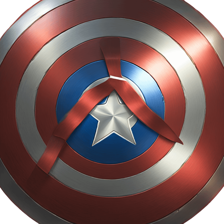 CAPTAIN AMERICA shield  emoji