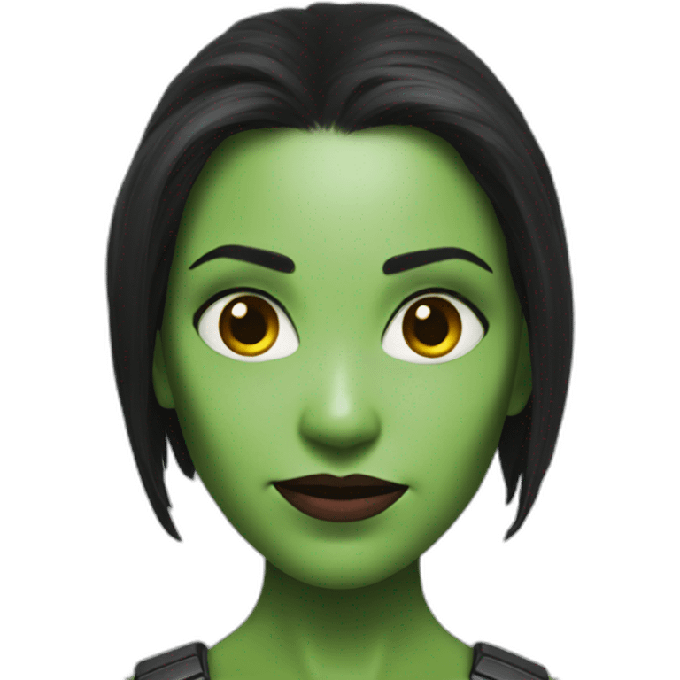 Gamora head emoji