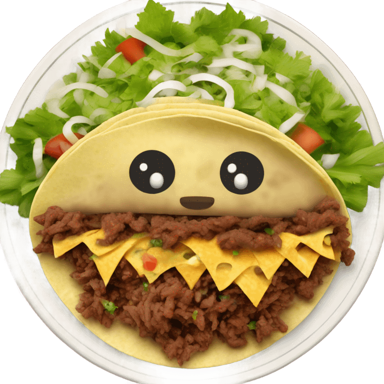 Hairy Mexican food  emoji