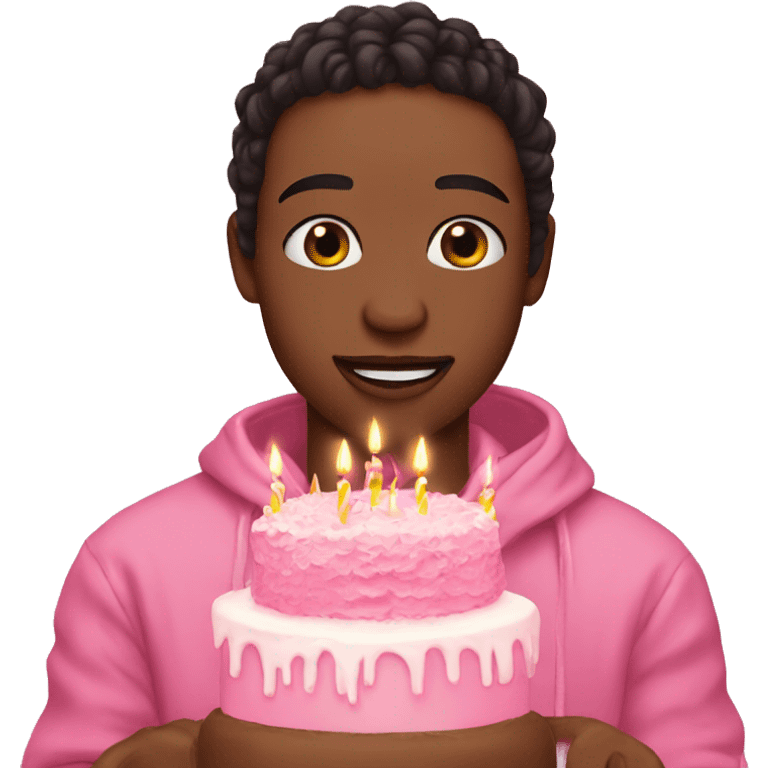 Pink aesthetic 13 birthday  emoji