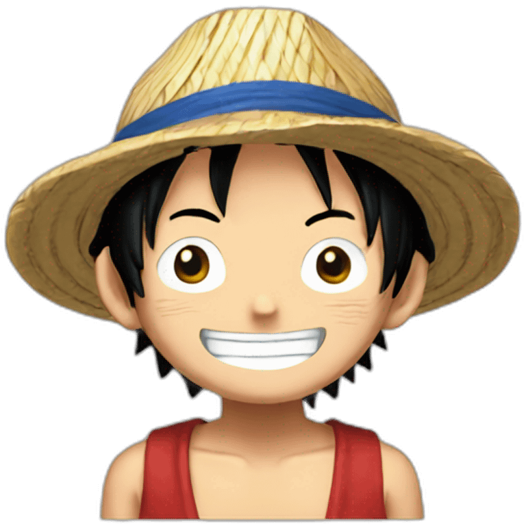 Luffy from One Piece emoji