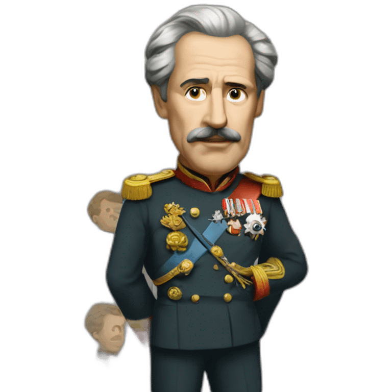 Famous austrian painter turned dictator emoji